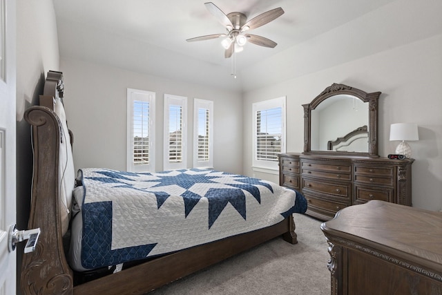 2012 Edgewater St, Celina, TX 75009 - bedroom featuring light carpet and a ceiling fan