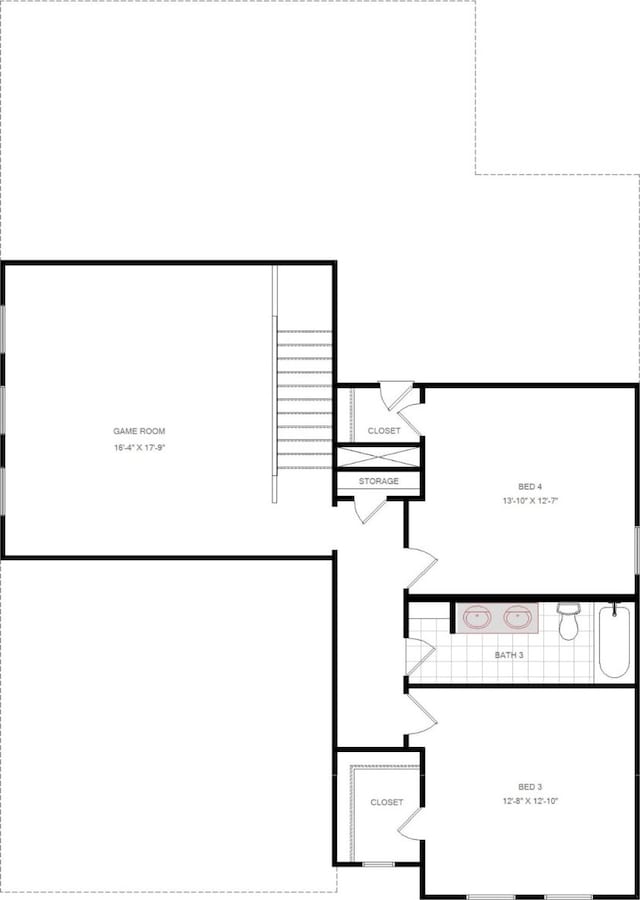 1632 Elle Ln, Aubrey, TX 76227 - floor plan / room layout