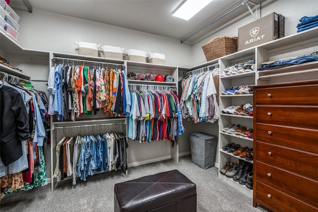 7201 Faraday Ln, Mckinney, TX 75071 - spacious closet with carpet