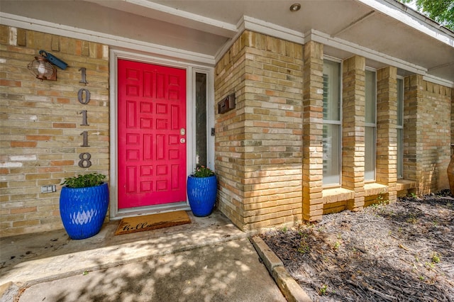 10118 Cromwell Dr, Dallas, TX 75229 - doorway to property with brick siding