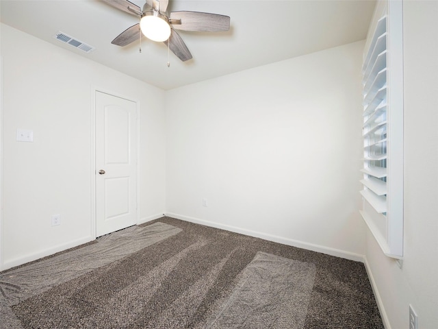 1218 Parker Dr, Princeton, TX 75407 - spare room featuring carpet floors and a ceiling fan
