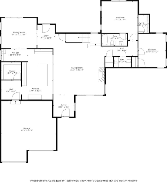 7163 Lyre Ln, Dallas, TX 75214 - floor plan / room layout