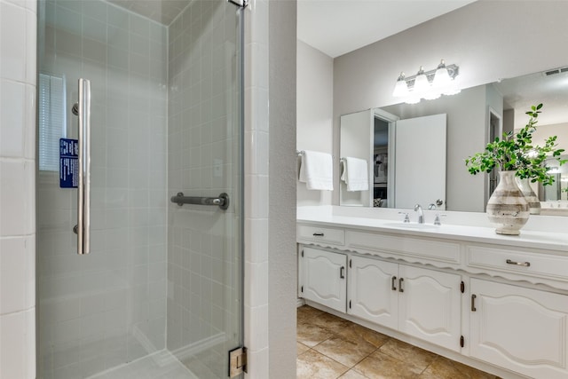 5004 Andover Dr, Plano, TX 75023 - full bath featuring a shower stall and vanity