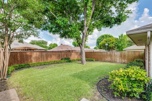 5004 Andover Dr, Plano, TX 75023 - view of fenced backyard