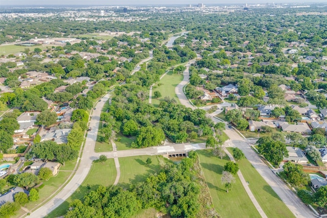 5004 Andover Dr, Plano, TX 75023 - aerial view of property's location with nearby suburban area