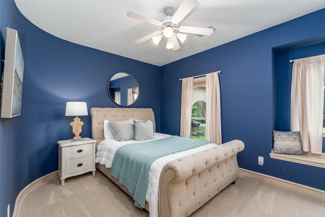 3873 Heritage Trl, Celina, TX 75009 - carpeted bedroom featuring baseboards and a ceiling fan