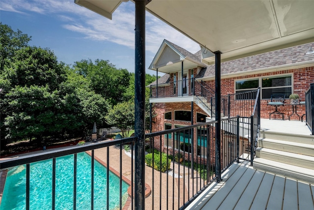 3873 Heritage Trl, Celina, TX 75009 - view of wooden deck