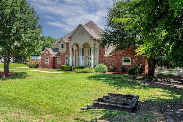 3873 Heritage Trl, Celina, TX 75009 - view of front facade with brick siding