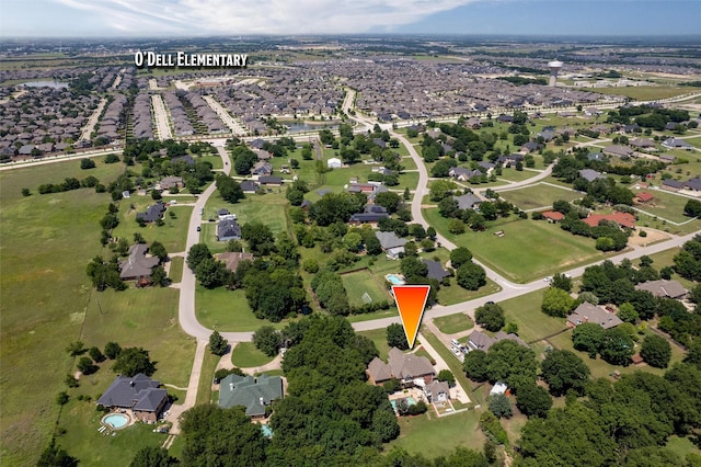 3873 Heritage Trl, Celina, TX 75009 - aerial view of property's location
