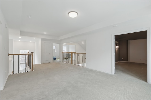 1001 Gentle Knoll Ln, Prosper, TX 75078 - carpeted spare room with recessed lighting, baseboards, and plenty of natural light