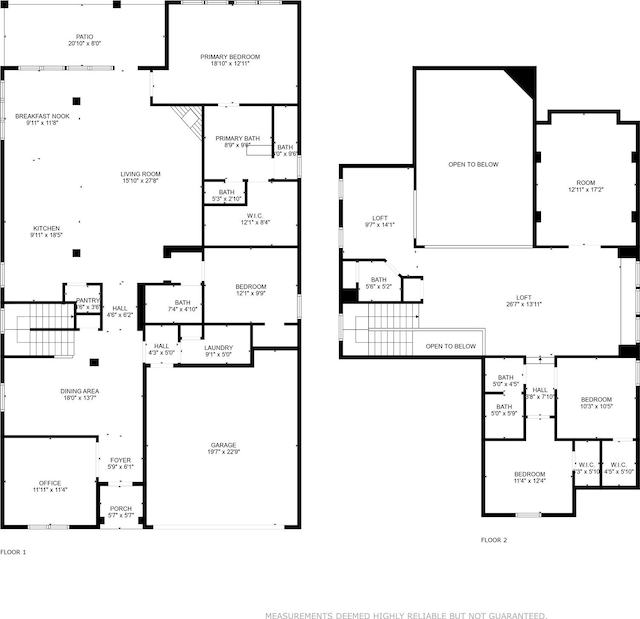 1001 Gentle Knoll Ln, Prosper, TX 75078 - floor plan / room layout