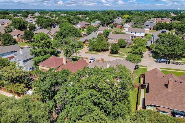 2221 Bennington Ave, Flower Mound, TX 75028 - aerial perspective of suburban area