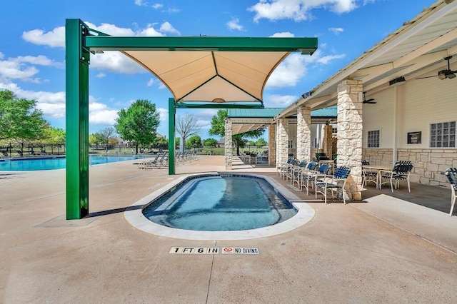 103 Saintsbury Cir, Waco, TX 76712 - community pool featuring a patio