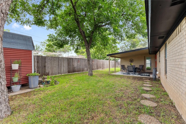 2507 16th St, Brownwood, TX 76801 - view of yard featuring a patio