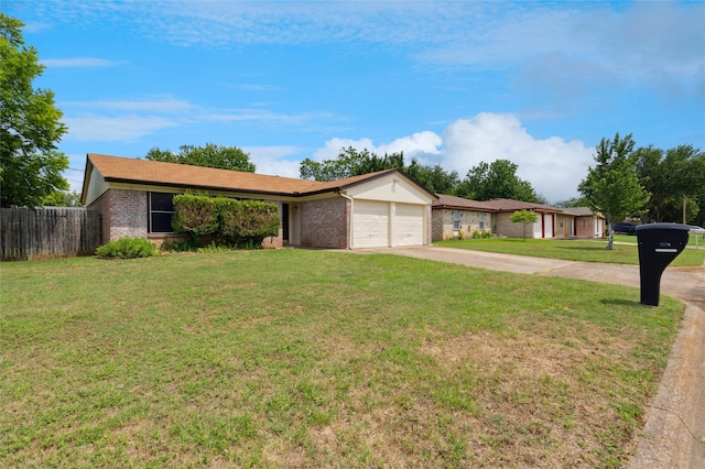 6003 Springwood Dr, Arlington, TX 76001 - single story home featuring an attached garage, concrete driveway, and brick siding