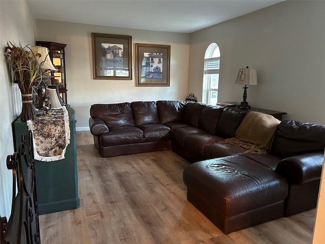 7750 Dentcrest Dr, Dallas, TX 75254 - living room featuring wood finished floors