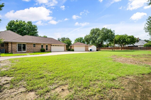 902 Mission Dr, Southlake, TX 76092 - view of yard with central AC