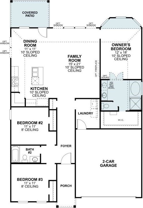 1625 Pepperidge Ln, Fort Worth, TX 76131 - floor plan / room layout