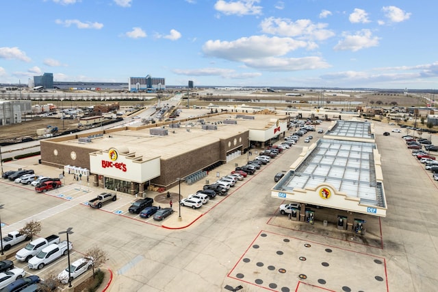 1740 Opaca Dr, Fort Worth, TX 76131 - bird's eye view of an industrial area and a commercial area
