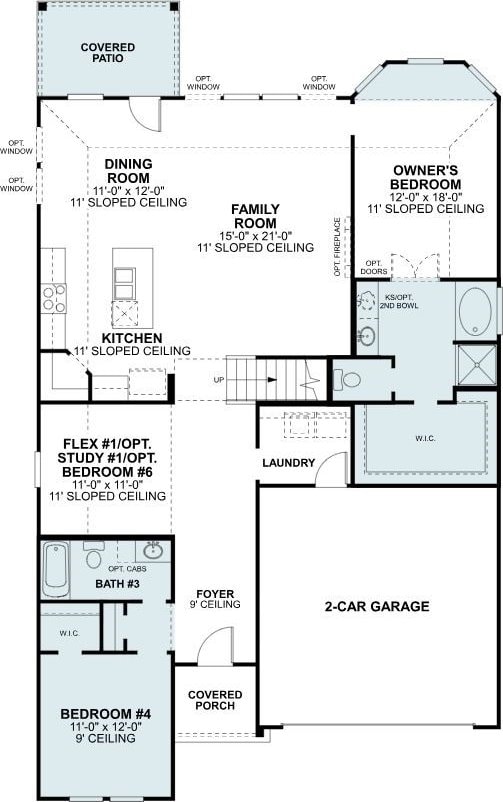 1740 Opaca Dr, Fort Worth, TX 76131 - room layout