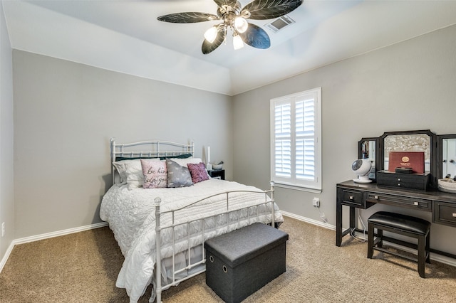 2362 Barret Dr, Frisco, TX 75033 - bedroom featuring carpet, ceiling fan, and baseboards