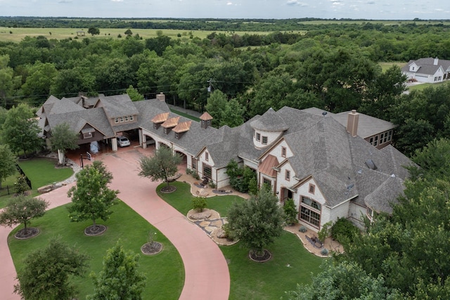 5720 County Road 1094, Celeste, TX 75423 - aerial view of a forest