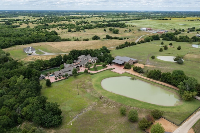 5720 County Road 1094, Celeste, TX 75423 - view of property location with a large body of water and rural landscape
