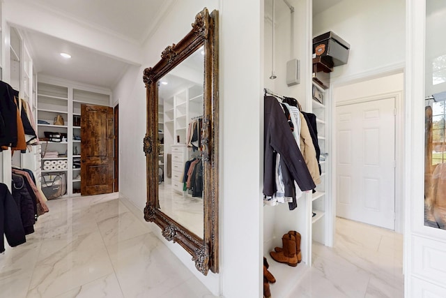 5720 County Road 1094, Celeste, TX 75423 - spacious closet with marble finish floors