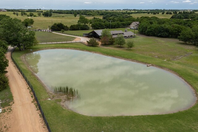 5720 County Road 1094, Celeste, TX 75423 - aerial view of sparsely populated area with a nearby body of water