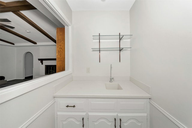 1631 Idlewood Dr, Sherman, TX 75092 - bar featuring a sink