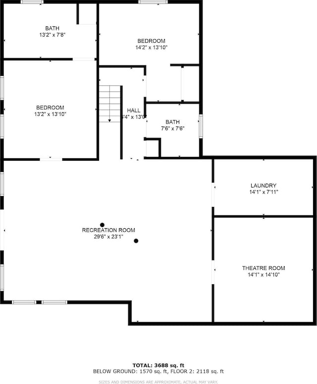 311 Oak Ln, Tool, TX 75143 - home floor plan