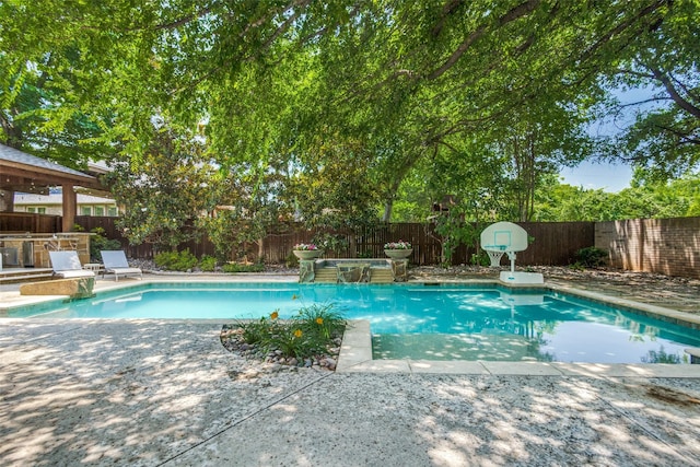3704 Imperial Dr, Flower Mound, TX 75028 - view of pool featuring a fenced backyard and a patio