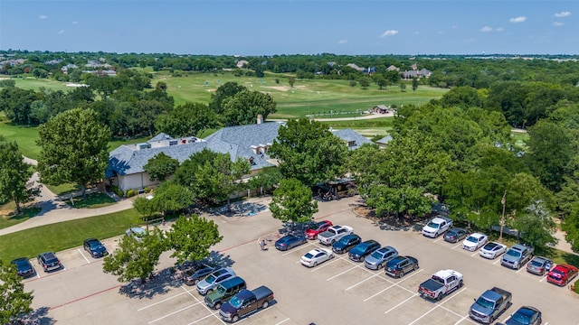 3704 Imperial Dr, Flower Mound, TX 75028 - aerial view of a golf course and a tree filled landscape