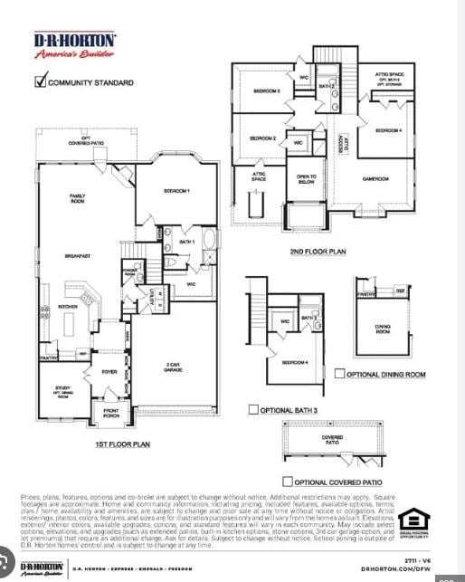 10140 Kingsland Trl, Mckinney, TX 75072 - home floor plan