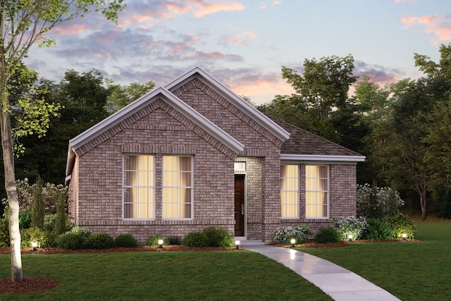 3537 Coneflower Trl, Grand Prairie, TX 76084 - view of front facade with a front yard