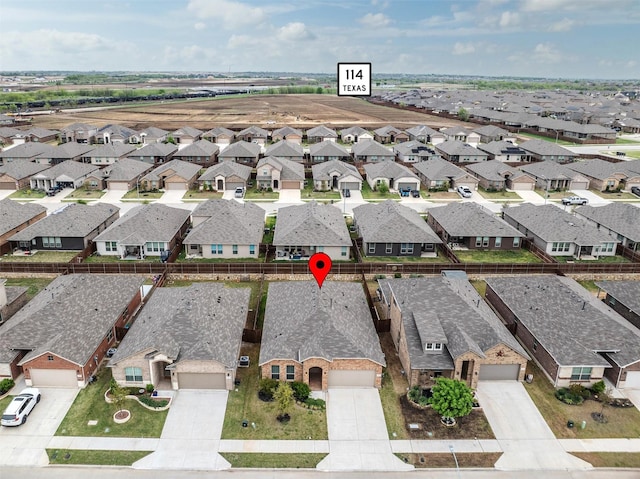 825 Blackhorse Trl, Fort Worth, TX 76247 - aerial view of residential area