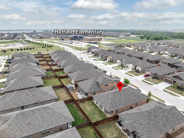 825 Blackhorse Trl, Fort Worth, TX 76247 - aerial perspective of suburban area