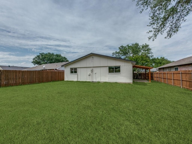 2032 Meadfoot Rd, Carrollton, TX 75007 - rear view of house with board and batten siding