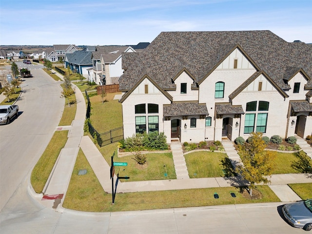 14436 Greymoore Cir, Fort Worth, TX 76008 - view of front of home featuring a shingled roof and a residential view