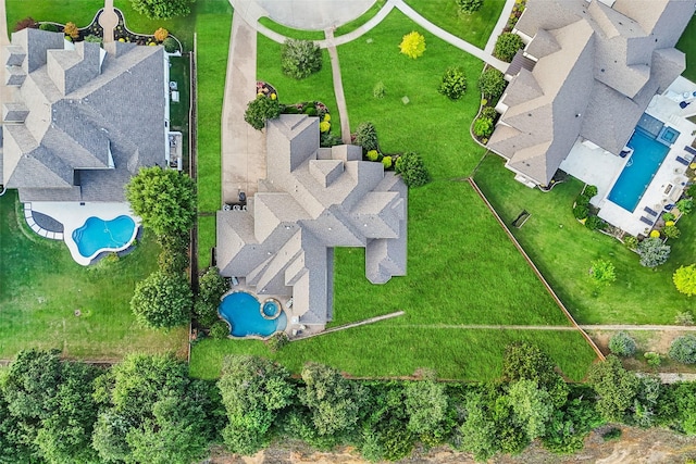 1516 Hawthorne Ln, Keller, TX 76262 - aerial view of a pool