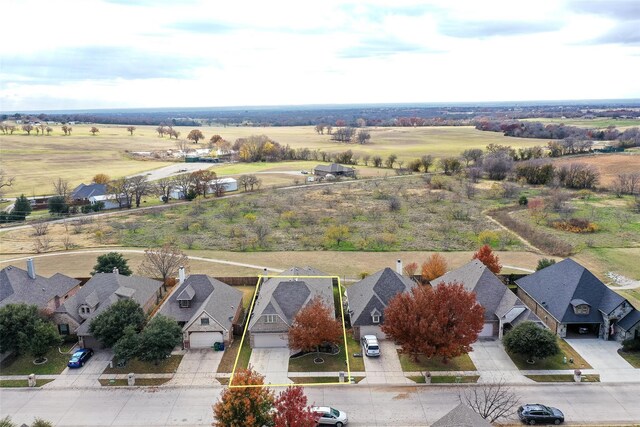 312 Spring Run Dr, Decatur, TX 76234 - overview of rural landscape featuring nearby suburban area