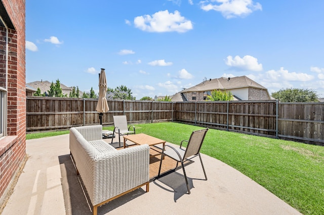 850 White River Dr, Prosper, TX 75078 - view of patio