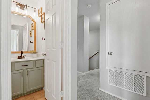 6128 Redear Dr, Fort Worth, TX 76179 - bathroom featuring vanity and baseboards