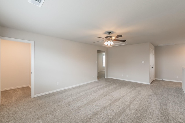 2028 Proteus Dr, Haslet, TX 76052 - carpeted empty room with ceiling fan and baseboards