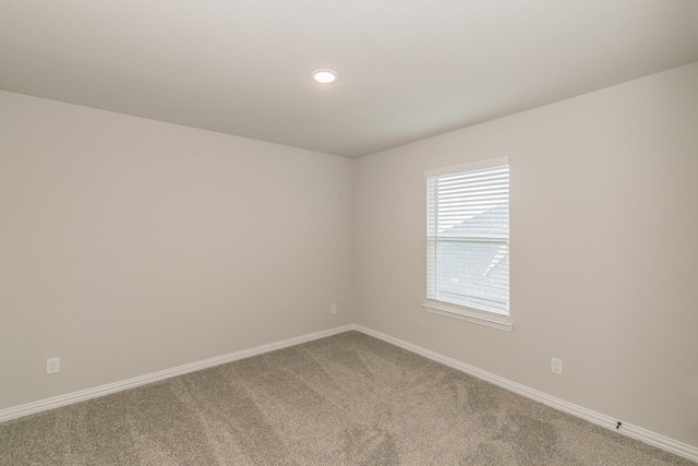 2028 Proteus Dr, Haslet, TX 76052 - carpeted spare room featuring baseboards and recessed lighting