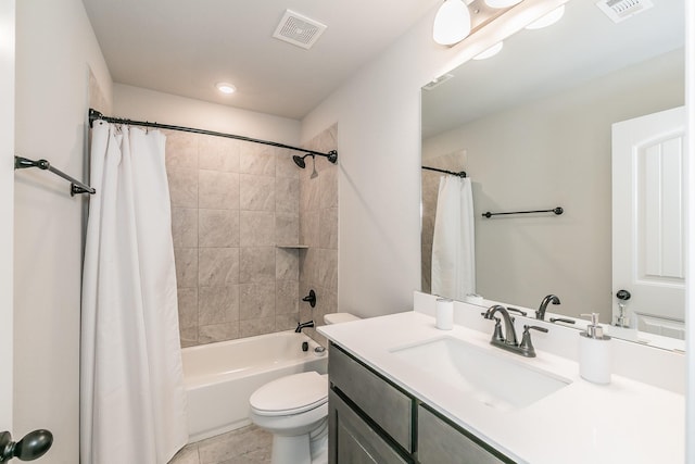 2028 Proteus Dr, Haslet, TX 76052 - full bath with toilet, vanity, and shower / tub combo with curtain