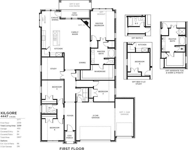 1416 Casting Rdg, Mesquite, TX 75181 - view of home floor plan
