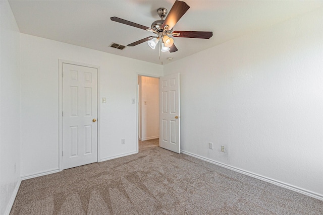 1301 Hennessey Ct, Fort Worth, TX 76131 - unfurnished bedroom with carpet floors, baseboards, and a ceiling fan