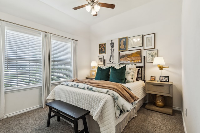 1104 Egret Way, Celina, TX 75009 - bedroom with carpet flooring, baseboards, and a ceiling fan