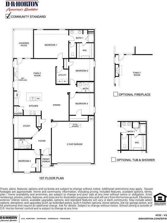 1104 Egret Way, Celina, TX 75009 - room layout